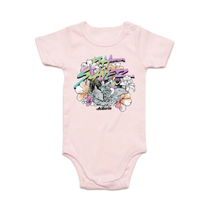 Dolphin Romper - Pink