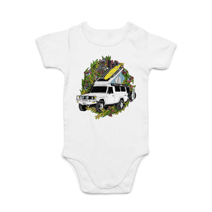 Troopy Romper - White