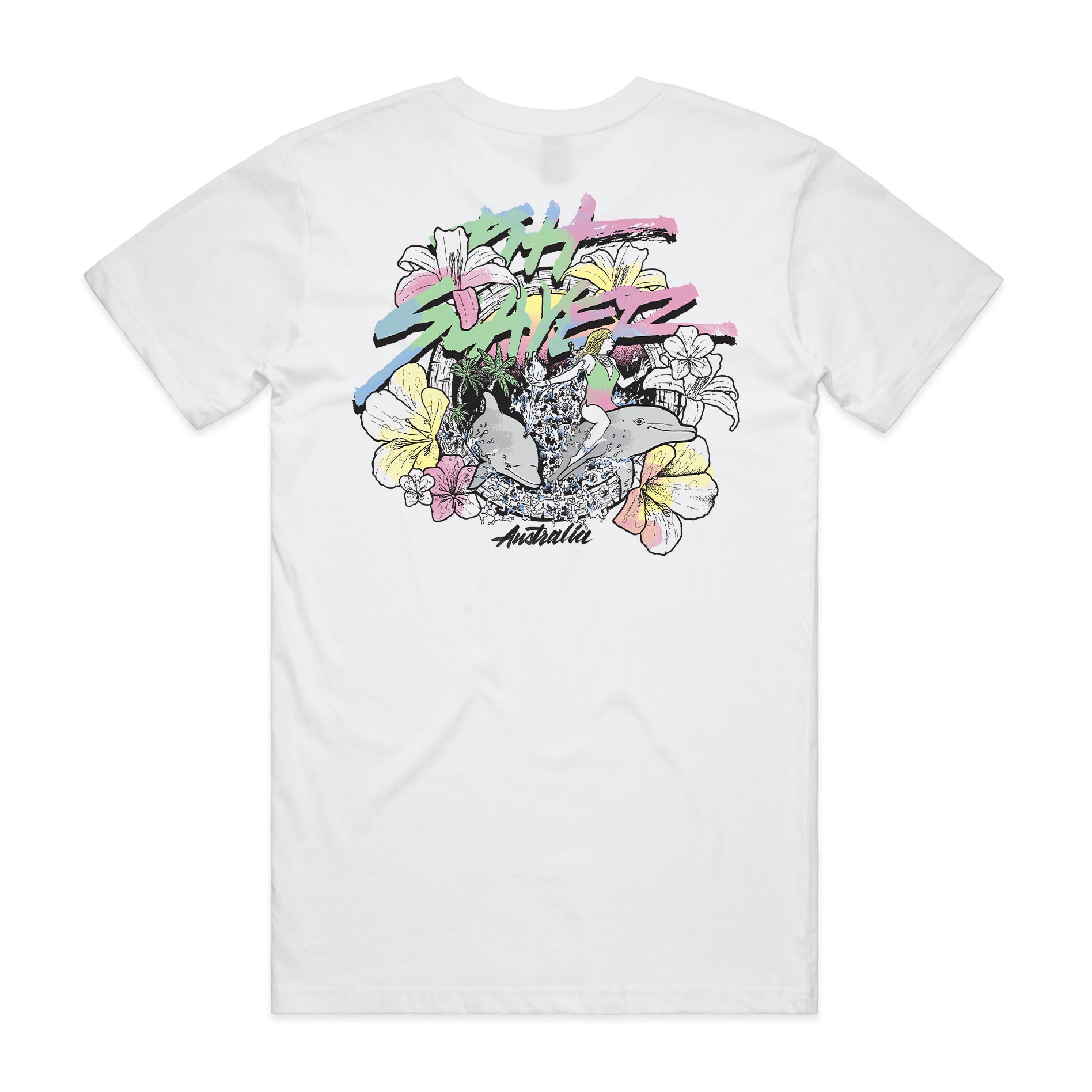 Dolphin Tee - White – PITTSLAYER