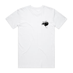 Swoopy Tee - White